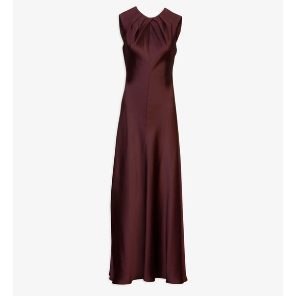 Tanya Taylor Emily dress in mulberry - Picture 1 of 7